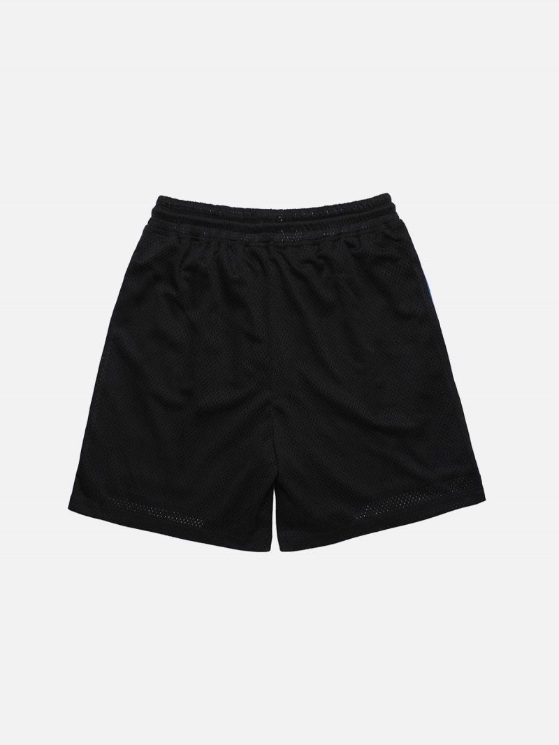 Short Aelfric Eden Patchwork Athlétiques Noir | OQB-72782207